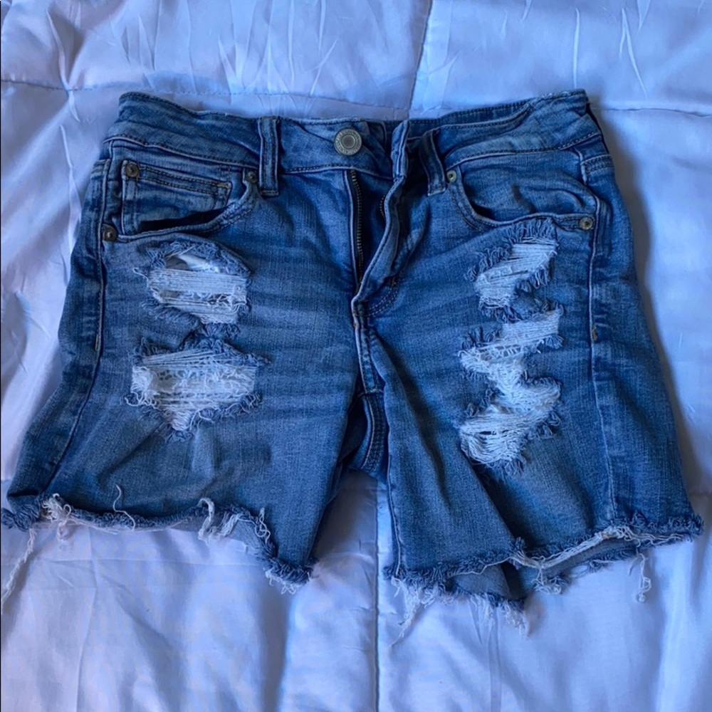 American Eagle midi shorts